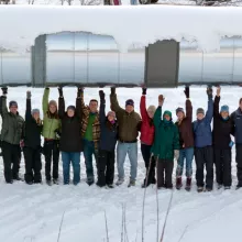 Pipeline PolarTREC group photo 2012 by Zeb Polly